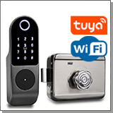HDcom SL-812 Tuya-WiFi биометрический умный Wi-Fi замок на входную дверь